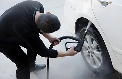 Vehicle body cleaning